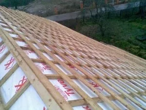 Решетування даху під металочерепицю