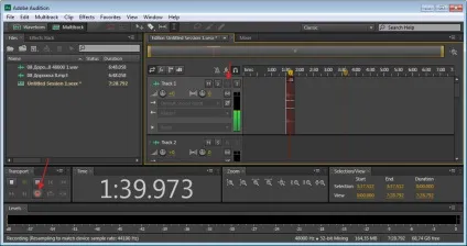 Обробка звуку в adobe audition