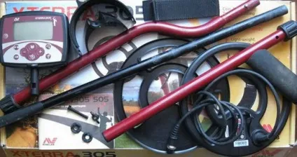 Огляд металошукача minelab x-terra 505, блог молодого шукача (огляди приладів) Огляд металошукача minelab x-terra 505, блог молодого шукача
