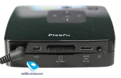 Огляд кишенькового мультимедійного центру (проектора) philips picopix
