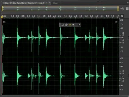 Обробка і роботи з аудіо цикли в adobe audition