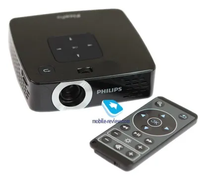 Огляд кишенькового мультимедійного центру (проектора) philips picopix