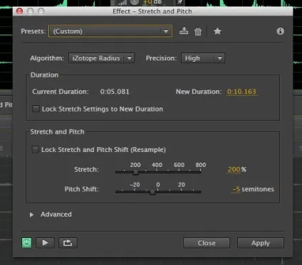 Обробка і роботи з аудіо цикли в adobe audition