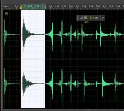 Обробка і роботи з аудіо цикли в adobe audition