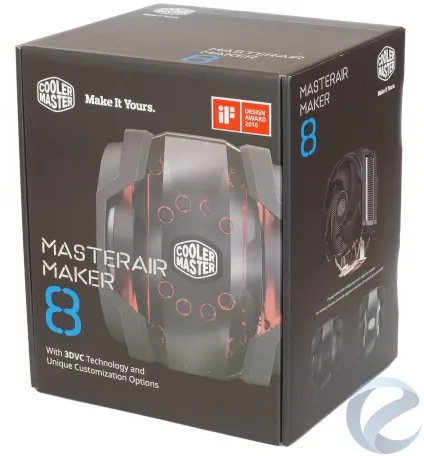 Огляд і тест кулера cooler master masterair maker 8 - огляди - все про hardware і software