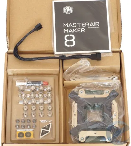 Огляд і тест кулера cooler master masterair maker 8 - огляди - все про hardware і software