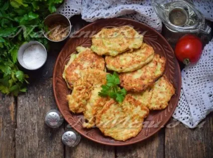 Оладки з кабачків з фаршем, рецепт з фото найсмачніші