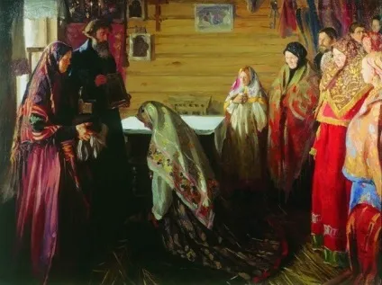 Жовтневі весілля - раніше і зараз (раніше) Жовтневі весілля - раніше і зараз