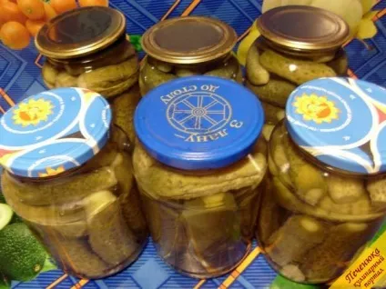 Огірки консервовані, малосольні (покроковий рецепт з фото) (огірки) Огірки консервовані, малосольні (покроковий рецепт з фото)