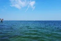 Відпочинок на балтійському морі (Любека набережній Ostsee) Відпочинок на балтійському морі