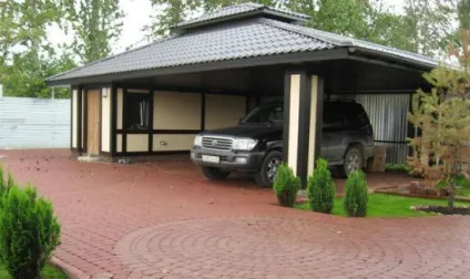 Оригінальний дизайн навісів у дворі (альтанка) Оригінальний дизайн навісів у дворі