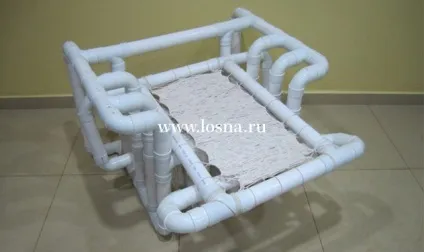 Оригінальні вироби з поліпропіленових труб (причепи) Оригінальні вироби з поліпропіленових труб