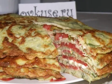 Кабачковий пиріг, рецепт приготування з фото (кабачки) Кабачковий пиріг, рецепт приготування з фото