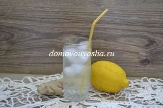 Охолоджуючий напій з імбиру і лимона (імбиру) Охолоджуючий напій з імбиру і лимона