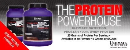 Відгук про ultimate nutrition prostar whey