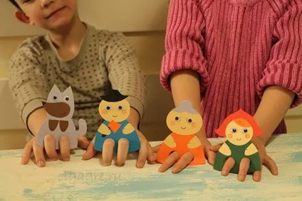 Пальчиковий театр своїми руками викрійки і майстер клас (своїми) Пальчиковий театр своїми руками викрійки і майстер клас