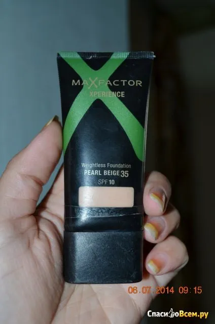 Відгук про тональна основа під макіяж max factor xperience weightless foundation spf 10 нарешті (основа) Відгук про тональна основа під макіяж max factor xperience weightless foundation spf 10 нарешті