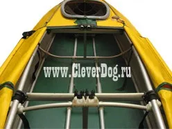 Переробка каркасно-надувний байдарки Свір для Путешесвіє з собакою (Свір) Переробка каркасно-надувний байдарки Свір для Путешесвіє з собакою
