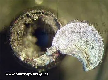 Друкуюча головка (пг) canon, погляд з боку (сторони) Друкуюча головка (пг) canon, погляд з боку