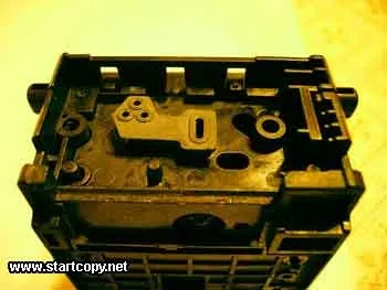 Друкуюча головка (пг) canon, погляд з боку (погляд) Друкуюча головка (пг) canon, погляд з боку