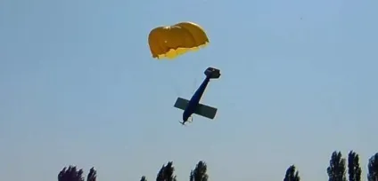 Парашутна система порятунку авіамоделі (авіамоделі) Парашутна система порятунку авіамоделі