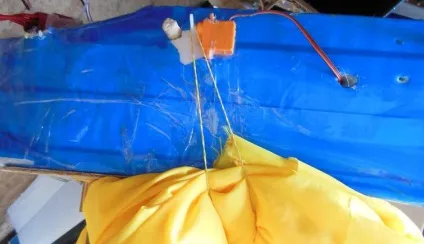 Парашутна система порятунку авіамоделі (авіамоделі) Парашутна система порятунку авіамоделі