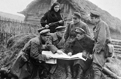 Партизани Великої вітчизняної війни - військовий огляд (відкриють) Партизани Великої вітчизняної війни - военное обозрение