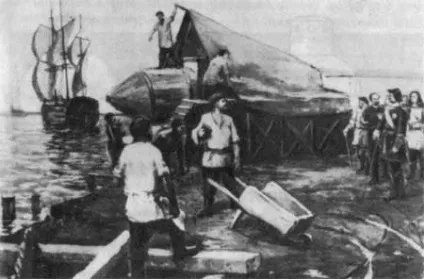 Перша російська підводний човен