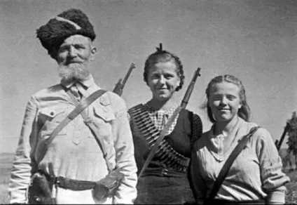 Партизани Великої вітчизняної війни (ведення підривної діяльності) Партизани Великої вітчизняної війни