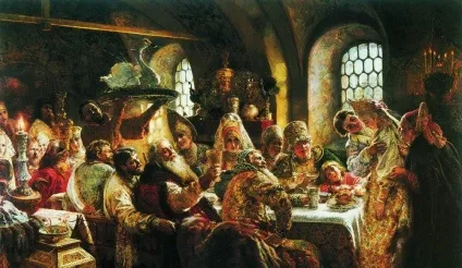 Бенкети за часів Івана грізного, культура українського застілля (бенкети) Бенкети за часів Івана грізного, культура українського застілля