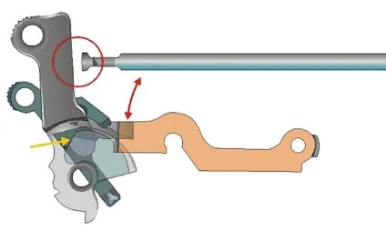 Пістолет маузер до-96 (mauser c96) пристрій, взаємодія частин і механізмів