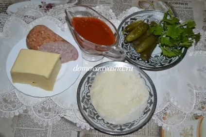 Піца з солоними огірками і ковбасою - рецепт з фото, народні знання від кравченко Анатолія (піца з солоними огірками і ковбасою рецепт з фото) Піца з солоними огірками і ковбасою - рецепт з фото, народні знання від кравченко Анатолія