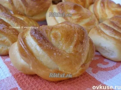 Плюшки з цукром - прості рецепти
