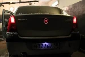 Підсвічування номерного знака з світлодіодним стрічки (світлодіодним) Підсвічування номерного знака з світлодіодним стрічки