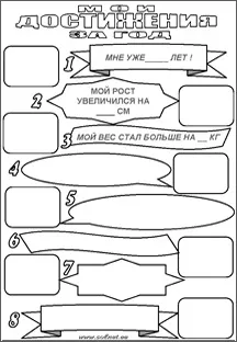 Портфоліо дошкільника 2