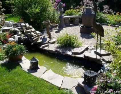 Прийоми геопластика, сухий струмок, патіо, містки в ландшафтному дизайні (сухий) Прийоми геопластика, сухий струмок, патіо, містки в ландшафтному дизайні