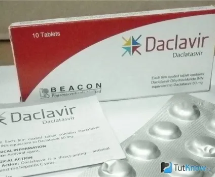 Препарат daklavir від гепатиту з ціна, інструкція, відгуки (ціна) Препарат daklavir від гепатиту з ціна, інструкція, відгуки