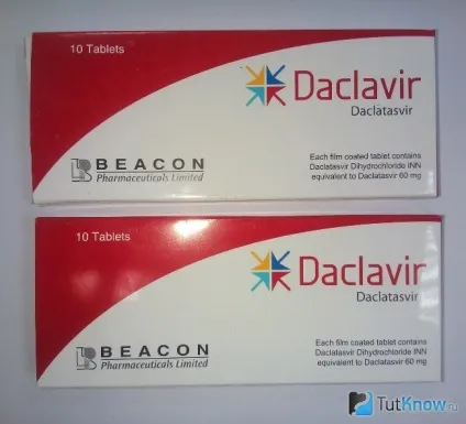Препарат daklavir від гепатиту з ціна, інструкція, відгуки (препарат) Препарат daklavir від гепатиту з ціна, інструкція, відгуки