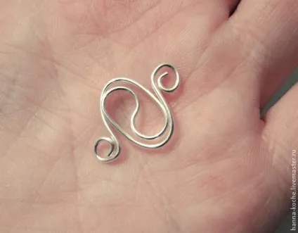 Просте серце з дроту - ярмарок майстрів - ручна робота, handmade (качконіс відшліфуємо надфілем) Просте серце з дроту - ярмарок майстрів - ручна робота, handmade