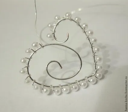 Просте серце з дроту - ярмарок майстрів - ручна робота, handmade (просте сердечко з дроту) Просте серце з дроту - ярмарок майстрів - ручна робота, handmade