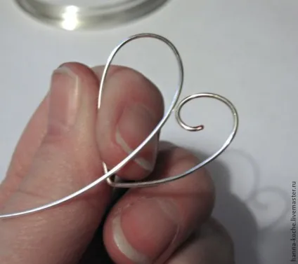 Просте серце з дроту - ярмарок майстрів - ручна робота, handmade (серце своїми руками) Просте серце з дроту - ярмарок майстрів - ручна робота, handmade