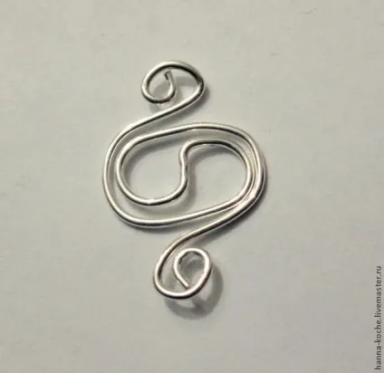 Просте серце з дроту - ярмарок майстрів - ручна робота, handmade (круглогубці) Просте серце з дроту - ярмарок майстрів - ручна робота, handmade