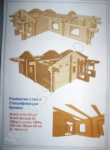 Разбревновка і разбрусовка, побревенка зрубів, проект - замовлення, будівництво (замовлення) Разбревновка і разбрусовка, побревенка зрубів, проект - замовлення, будівництво