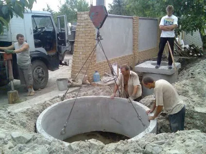 Розміри бетонних кілець для каналізації (кілець) Розміри бетонних кілець для каналізації