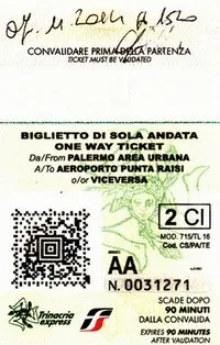 Як дістатися до аеропорту палермо falcone borcellino - punta raisi