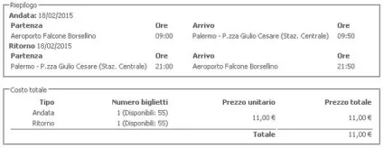 Як дістатися до аеропорту палермо falcone borcellino - punta raisi