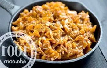 Рецепт тушкованої капусти з солоними огірками - тушкована капуста (капусти) Рецепт тушкованої капусти з солоними огірками - тушкована капуста