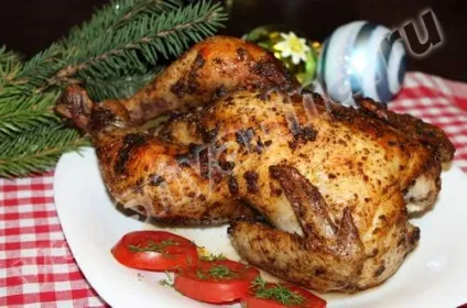 Рецепт запеченої курки зі спеціями в духовці (духовці) Рецепт запеченої курки зі спеціями в духовці