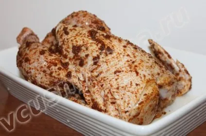 Рецепт запеченої курки зі спеціями в духовці (рецепт) Рецепт запеченої курки зі спеціями в духовці