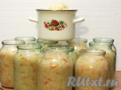 Рецепт капусти, квашеної з цукром - рецепт з фото (капусти) Рецепт капусти, квашеної з цукром - рецепт з фото